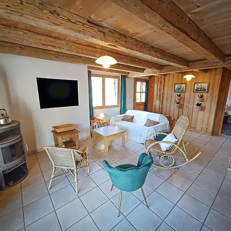 Unique A Champagny Panoramik Dans Un D'alpage Avec Vue Exceptionnelle Apartment *